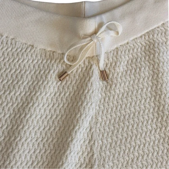 Sancia‎ Michaela Knit Wide Leg Pants Cream XS NWT Cozy Luxe Fall Winter